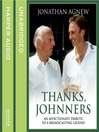 Thanks, Johnners (MP3): An Affectionate Tribute to a Broadcasting Legend